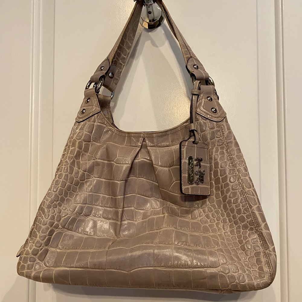 Coach Purse...Light purple crocodile leather!